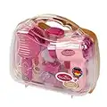 Theo Klein 5273 Princess Coralie Hairdressing Case I With hairdryer, extensive styling Accessories, mirror, brush and much more I Toys for Children Aged 3 and over