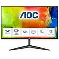 AOC 24B1H - 24 Zoll FHD Monitor (1920x1080, 60 Hz, VGA, HDMI) schwarz