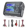 LiPo Battery Charger Dual RC LiPo Charger AC150W DC240W 10A C240 Balance Battery Chargers Discharger for 1-6S LiPo Li-ion Life LiHV 1-15S NiCd NiMH PB Smart Battery RC Car