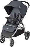 Maxi-Cosi Gia Silla de paseo ligera y compacta, plegable con una sola mano, reclinable hasta la posición de dormir, manejable, 0 meses - 4 años (22kg), color graphite, versión ignífuga