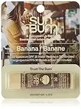 Sun Bum SPF 30 Sunscreen Lip Balm | Vegan and Cruelty Free Broad Spectrum UVA/UVB Lip Care with Aloe and Vitamin E for Moisturized Lips | Banana Flavor | 0.15 oz