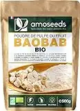 Poudre de Baobab Bio 500G | Énergie, Articulations, Belle Peau, Immunité | Qualité