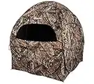 Ameristep Doghouse Run & Gun Hunting Blind | Lightweight 2 Person Ground Blind in Mossy Oak Break-Up Country, One Size