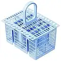 SPARES2GO Cutlery Basket compatible with Samsung Dishwasher (Blue, 220 x 208 x 160mm)