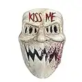 The Rubber Plantation TM 619219292146 Purge Election Year Kiss Me Mask Halloween Costume Fancy Dress Horror Movie Film Prop, Unisex-Adult, One Size