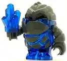 LEGO Power Miner Minifig Rock Monster Glaciator Trans-Dark Blue