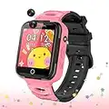 Smooce Smartwatch Bambini Telefono, 24 Giochi Musica Orologio Smartwatch Bambini con SOS Musica Fotocamera Registratore Torcia Video Sveglia per Ragazzi Ragazze