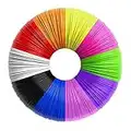 3D Pen Filament Refills PLA 1.75mm, 10 Colors, 5m per Color, Total 50m, 3D Pens Filament for Kids and Adults,Compatible with Most 3D Printing Pen