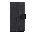 Blu Element iPhone 13 Pro Case | Vegan Leather Wallet Case with Magnetic Closure | Compatible with Mag Safe Wireless Charging | Black/Black Faux-Leather | Compatible with iPhone 13 Pro | 42 13 pro max