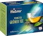 Meßmer Feinster Grüner Tee | 50 Teebeutel | Vegan | Glutenfrei | Laktosefrei | 50 Stück (1er Pack)