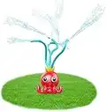 Sprinkler für Kinder im Freien Spielen Wasser Spielzeug Cute Octopus Spinning Sprinkler für Hof/Garten/Rasen mit 4 Wiggle Tubes Spielzeug Geschenk für Jungen und Mädchen (Octopus)