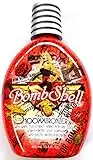 Bombshell Tanning Bed Lotion 100xx Hot Tingle w/ Bronzer By Designer Skin 13.5 Oz/400ml