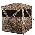 Ameristep Caretaker Run & Gun Hunting Blind | Lightweight 2 Person Ground Blind in Mossy Oak Break-Up Country, One Size