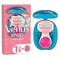 Gillette Venus ComfortGlide Snap Rasoir - 1 lame, Comfortglide Snap, 2 Unité (Lot de 1)