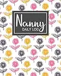Nanny Daily Log: Simple Baby & Toddler Schedule Tracking Book: Feed, Sleep, Diapers, Activity & Notes, Babysitter Essential Notebook