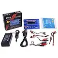 JUNESUN iMAX B6 80W Battery Charger Lipo NiMh Li-ion Ni-Cd Digital RC IMAX B6 Lipro Balance Charger Discharger + 15V 6A Adapter