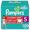 Pampers Cruisers 360 Diapers Size 5 100 Count