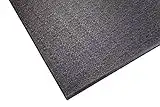 SuperMats Tapis d'équipement robuste 20 GS fabriqué aux États-Unis pour vélos d'appartement, vélos d'appartement, vélos d'appartement, pas et vélos d'appartement, 61 x 116,84 cm, noir