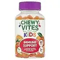 Chewy Vites Kids | Immune Support 60 Gummy Vitamins | High Strength Vitamin D | Vitamin C B6 B12 Zinc Selenium | 1-a-Day | 2 Months Supply | Real Fruit Juice | Vegan | 3 Year+