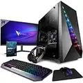 Vibox III-50 Gaming PC - 24" Monitor Bundle - Eight Core Intel i7 10700F Processor - Nvidia RTX 3060 12GB Graphics Card - 16GB RAM - 1TB NVMe SSD - Windows 11 - WiFi