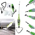 10 in 1 1300W Hot Steam Mop Cleaner Floor Carpet Window Washer Hand Steamer, Multifunction Steam Mop and Handheld Steam Cleaner for Hardwood,Laminate Floors,Ceramic