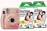 Fujifilm Instax Mini 11 Instant Camera including 40 Shots - Blush Pink