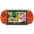 Fsjun Handheld Game Consoles Double Rocker 8GB 4.3 Inch Screen 2000+ Classic Game, Support Video & Music Playing, Built-in 3 Million megapixel Camera Birthday and New Year’s Best Gift for Kids (red)