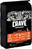 Crave Adult Trockenfutter mit Truthahn & Huhn, 11,5kg (1 Beutel) – Premium Hundefutter trocken mit hohem Proteingehalt und ohne Getreide – Hergestellt mit 100 Prozent natürlichem Huhn