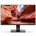 KOORUI 24 Zoll Monitor Full-HD, 75 Hz, 5ms, Eye Comfort, sRGB 99% Farbumfangs,(1920 x 1080, HDMI, VGA, Neigbar, VESA 75x75) Schwarz