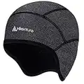 HIKENTURE Wintermütze | Winddichte Fahrrad Mütze Winter | Warm Bike Cap | Helm-Unterziehmütze Herren/Damen für Fahrradhelm Skihelm Kletterhelm | Sport Mütze für Radfahren Skifahren Laufen Outdoor