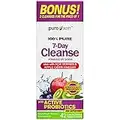 Detox Cleanse, Purely Inspired 7 Day Cleanse and Detox Pill, Acai Berry Cleanse, Whole Body Cleanse Detox for Women & Men, Body Detox with Senna Leaf & Digestive Enzymes, 42 Acai Berry Capsules