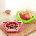 8 Blade Apple Slicer - Easy Grip Apple Cutter with Stainless Steel Blades - Fast Usage Apple Corer and Slicer Tool That Saves Time & Effort