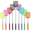 WOMGF 9 Pezzi Scacciamosche Estensibile Paletta Mosche Acchiappa Mosche Fly Swatter per Mosche, Zanzare e Insetti