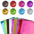 900pcs Candy Chocolate Wrappers,Color Aluminum Foil Wrappers,10*10cm Food Grade Square Aluminum Foils,Colored Foil Sheets for DIY Homemade Candies by Party Wedding Christmas Decorations(9 Colors)