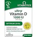 Vitabiotics Ultra Vitamin D Tablets 1000IU Optimum Level - 96 Tablets