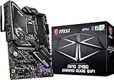 MSI MPG Z490 GAMING EDGE WIFI ATX Gaming Motherboard (10th Gen Intel Core, LGA 1200 Socket, DDR4, CF, Dual M.2 Slots, USB 3.2 Gen 2, Wi-Fi 6, DP/HDMI, Mystic Light RGB)