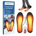 Heated Insoles, Foot Warmer, Warm Insoles, USB Rechargeable Heated Shoes Insoles, Heated Foot Warmer Insole, Waterproof Washable Cutting Heated Shoes Insoles, 1 Pair (35-40)