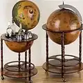 Eucalyptus Bar Globe Drinks Cabinet Style