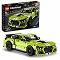 LEGO 42138 Technic Ford Mustang Shelby GT500 Set, Pull Back Drag Toy Race Car Model Building Kit, Gifts for Kids and Teens with AR App Play Feature