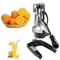 FCHÃ‚® Manual juicer Home Use Stainless Steel & Cast Iron juicing machine-Orange Comercial Manual Citrus Juicers Juice Extractor-Fruit liquidizer & Ideal for Juicy Fruit liquidizer (Black Color) by Unknown