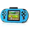 TaddToy 16 Bit Handheld Game Console for Kids Adults, 3.0'' Large Screen Preloaded 230 HD Classic Retro Video Games with USB Rechargeable Battery & 3 Game Cartridges for Birthday Gift for Kids 4-12