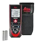 Leica DISTO D2 – télémètre laser multifonction, avec Bluetooth (fonctionnalité application) pour mesures de distance, de surface et de volume (utilisation intérieure & détection de la pièce finale)