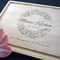 Personalized Cutting Board, Customized Engraved Cutting Board, Gift for Wedding, Anniversary, Birthday, Housewarming | Handmade | Design 11