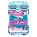 Gillette Venus ComfortGlide White Tea Scented Women's Disposable Razor, 2 Count