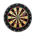 Triple Out Darts SDRT - 001 Tournament Bristle Dartboard with 6 Regulation Steel Tip Darts