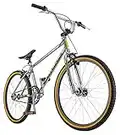 Schwinn Predator Team 24 Freestyle BMX Bike, Throwback 1983 Design, Single-Speed Drivetrain, Hi-Ten Steel Frame, Rattrap Pedals, Front and Rear Caliper Brakes, 24-Inch Gum Wall Tires, Chrome