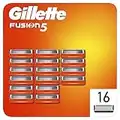 Gillette Fusion 5 Cuchillas de Afeitar Hombre, Paquete de 16 Cuchillas de Recambio (el embalaje puede variar)