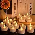 Tea Light, 150 Pack Flameless LED Tea Lights Candles Flickering Warm Yellow 200+ Hours Battery-Powered Tealight Candle. Ideal for Party, Wedding, Birthday, Gifts and Home Decoration (150 Pack)