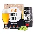 Braufässchen |Bierbrauset zum selber brauen | Pils im 5 Liter Fass | In 7 Tagen fertig Männer, Freund oder Vater | Biergeschenk