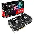 ASUS ROG Strix AMD Radeon RX 6600 XT OC Edition Gaming Graphics Card (AMD RDNA 2, PCIe 4.0, 8GB GDDR6, HDMI 2.1, DisplayPort 1.4a, Axial-tech Fan Design, Super Alloy Power II, GPU Tweak II)